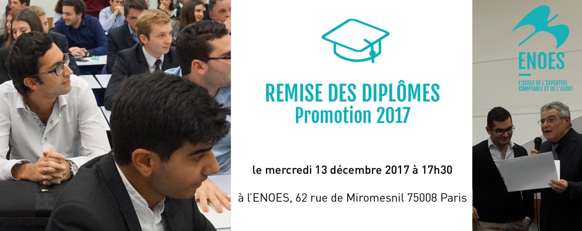 remise des diplômes promotion 2017