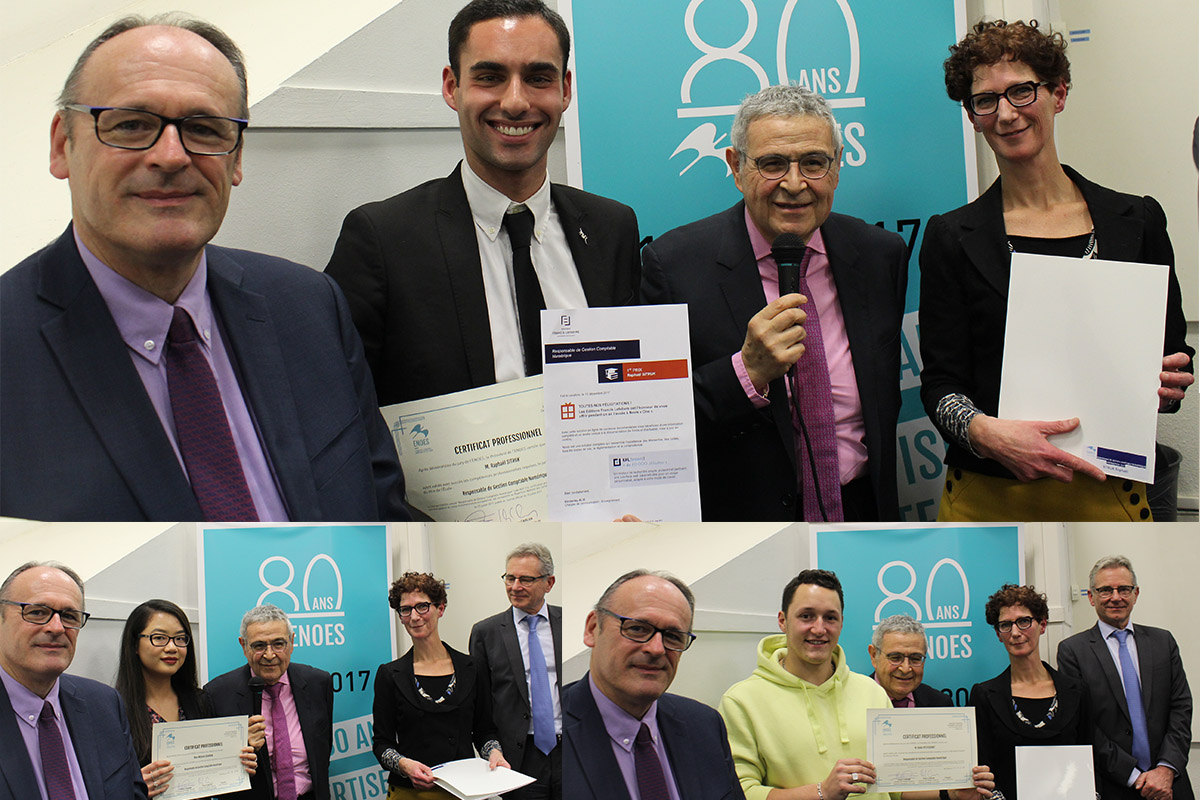 remise des diplômes enoes 2017