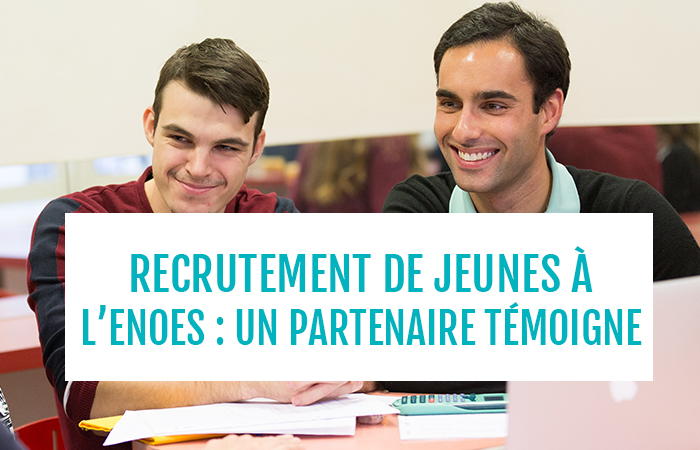 recrutement de jeunes à enoes