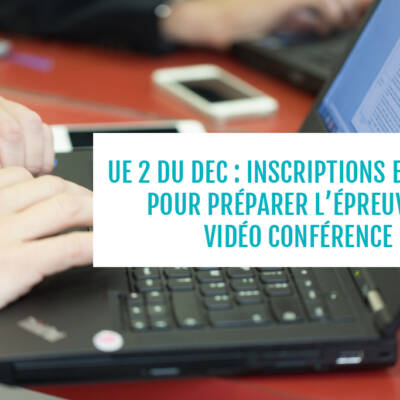 inscription en cours ue2 du dec