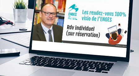 les rendez-vous de 100% visio de l'enoes