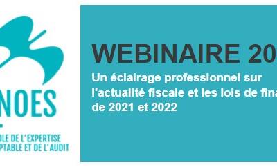 Webinaire actualité fiscale 2022