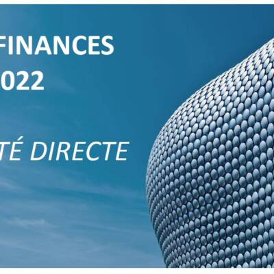 loi de finance pour 2022