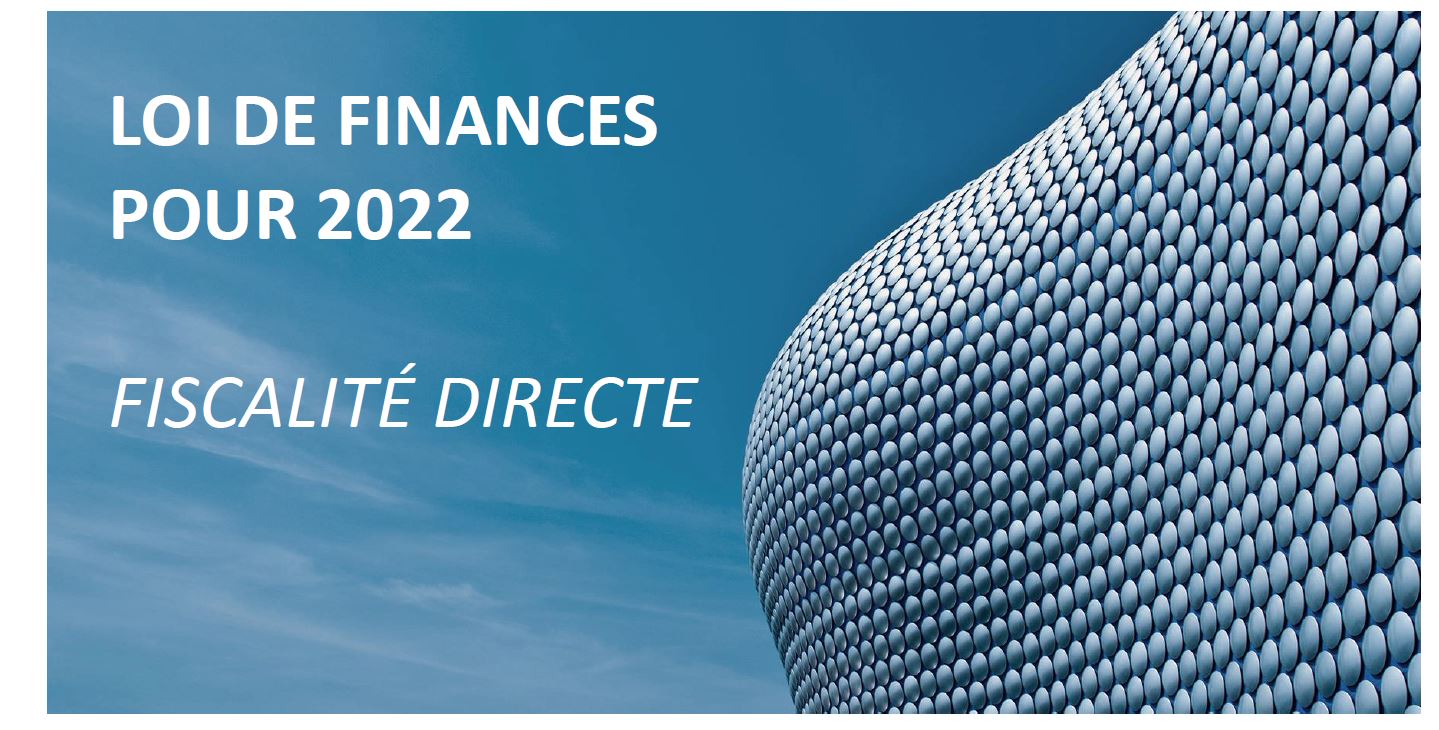 loi de finance pour 2022
