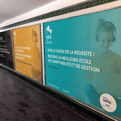visuel campagne métro