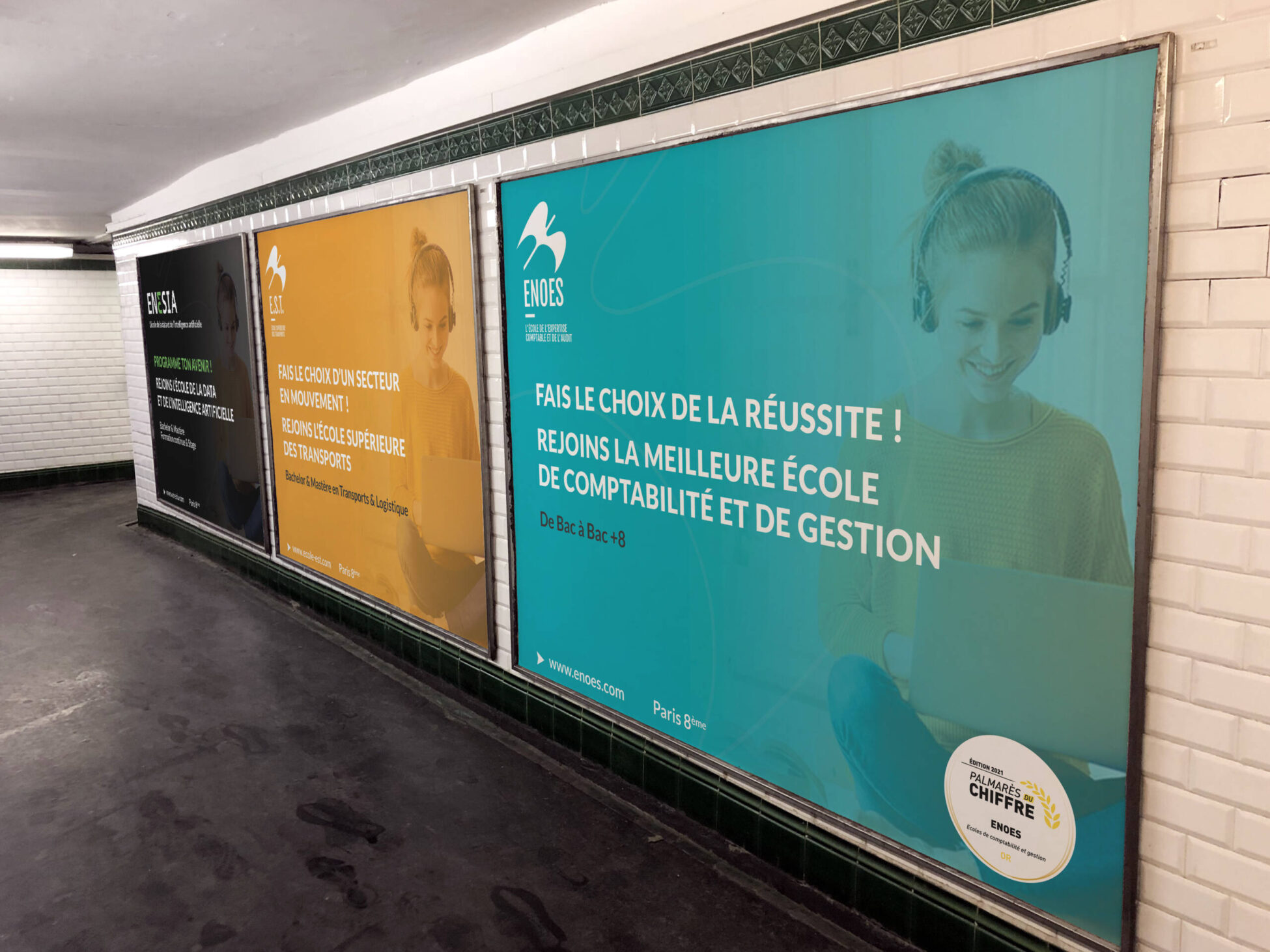 visuel campagne métro