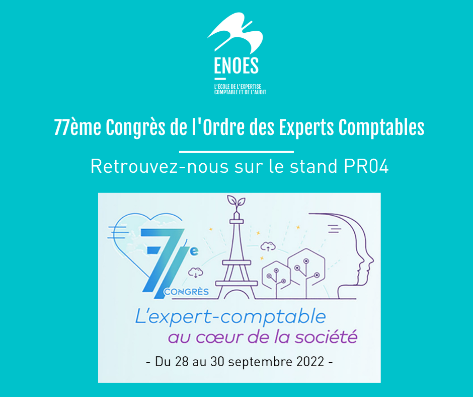 enoes 77em congrès de l'ordre des experts comptables