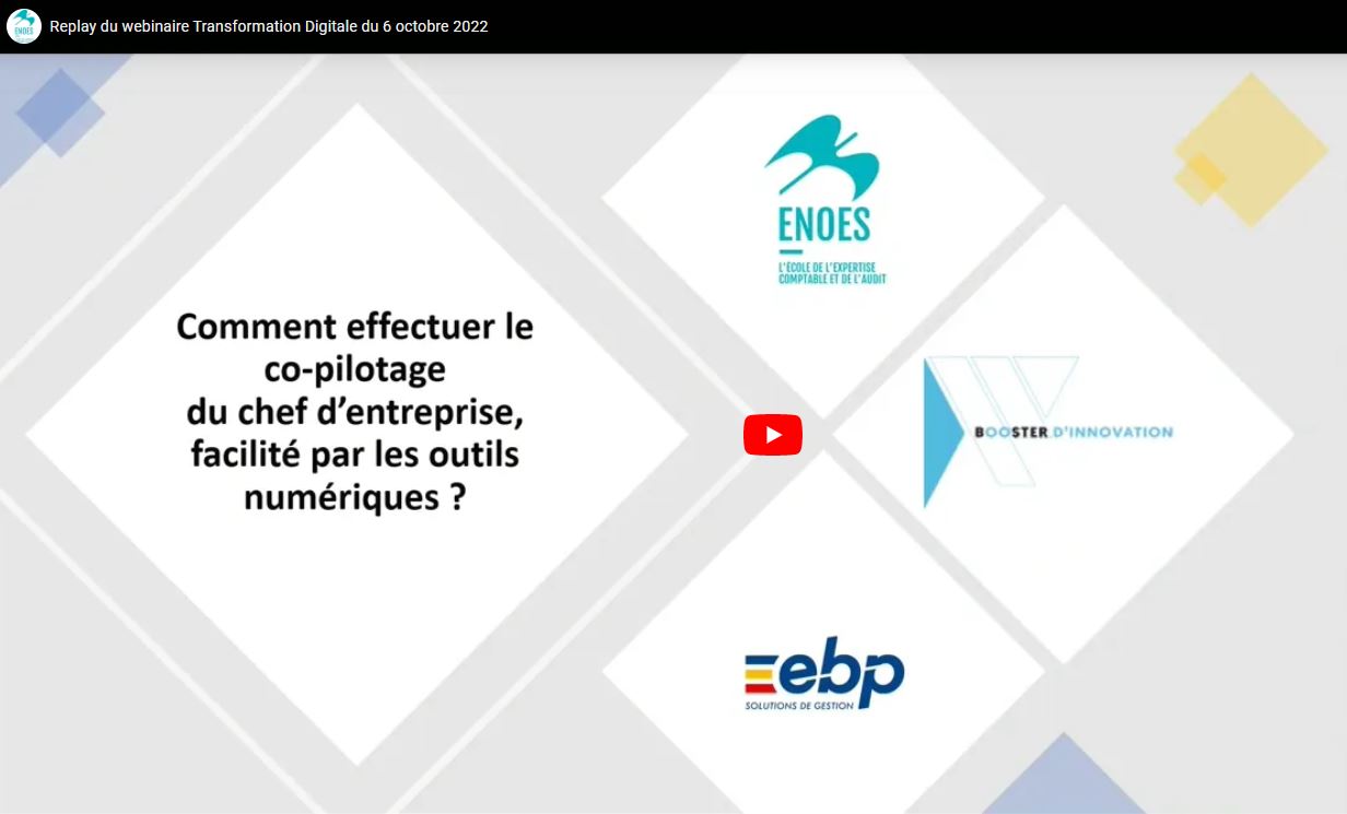 Replay du webinaire sur la transformation digitale