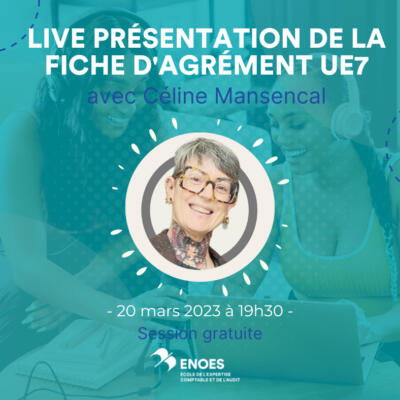 live présentation de fiche d'agrément ue7