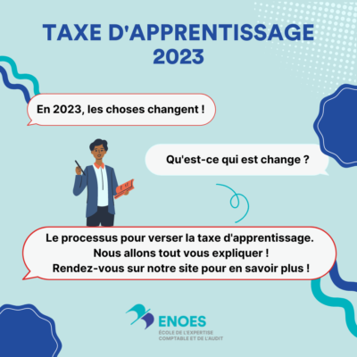 taxe d'apprentissage enoes 2023