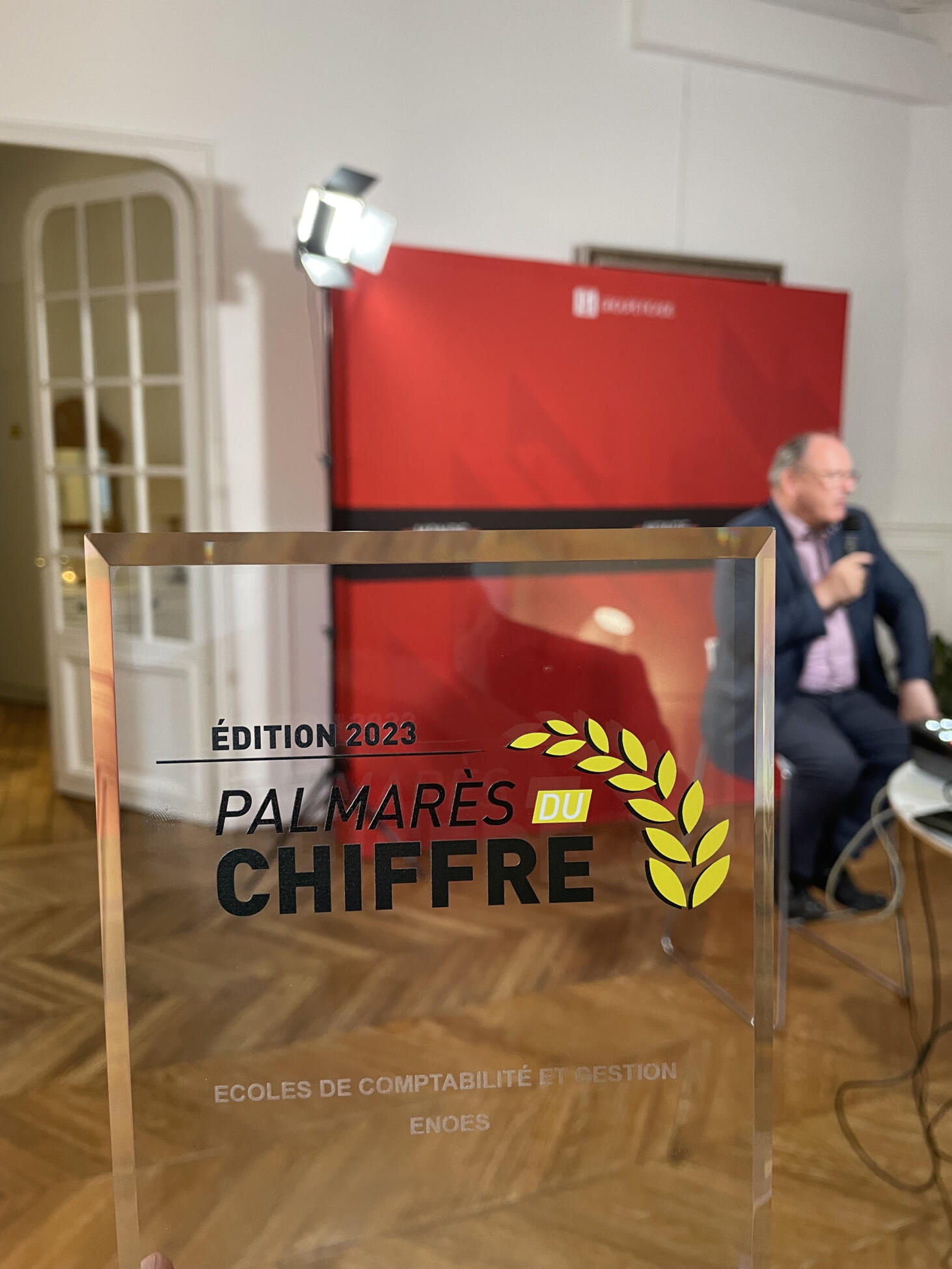 8ème trophée or