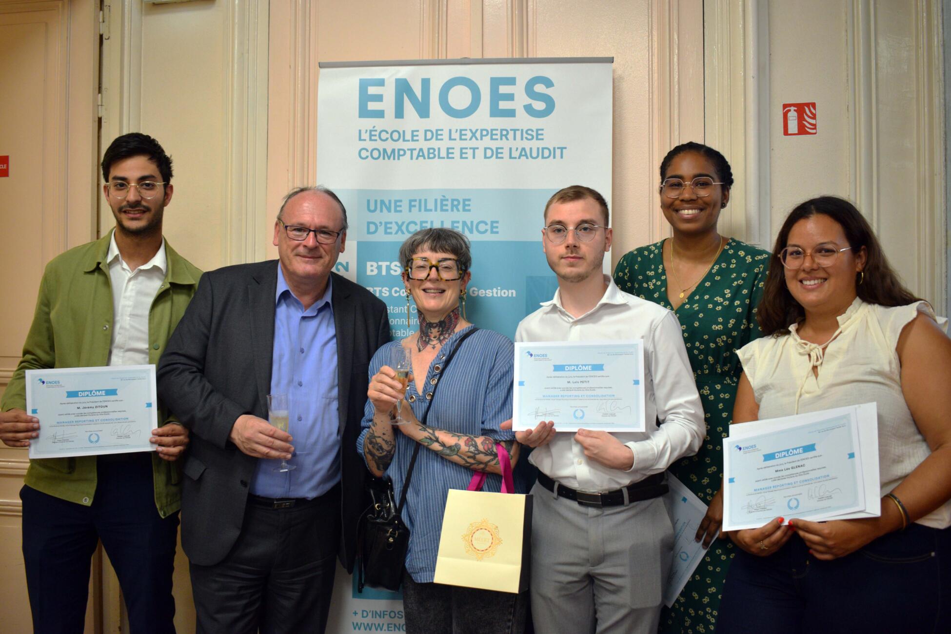 diplômés enoes mastères 2023