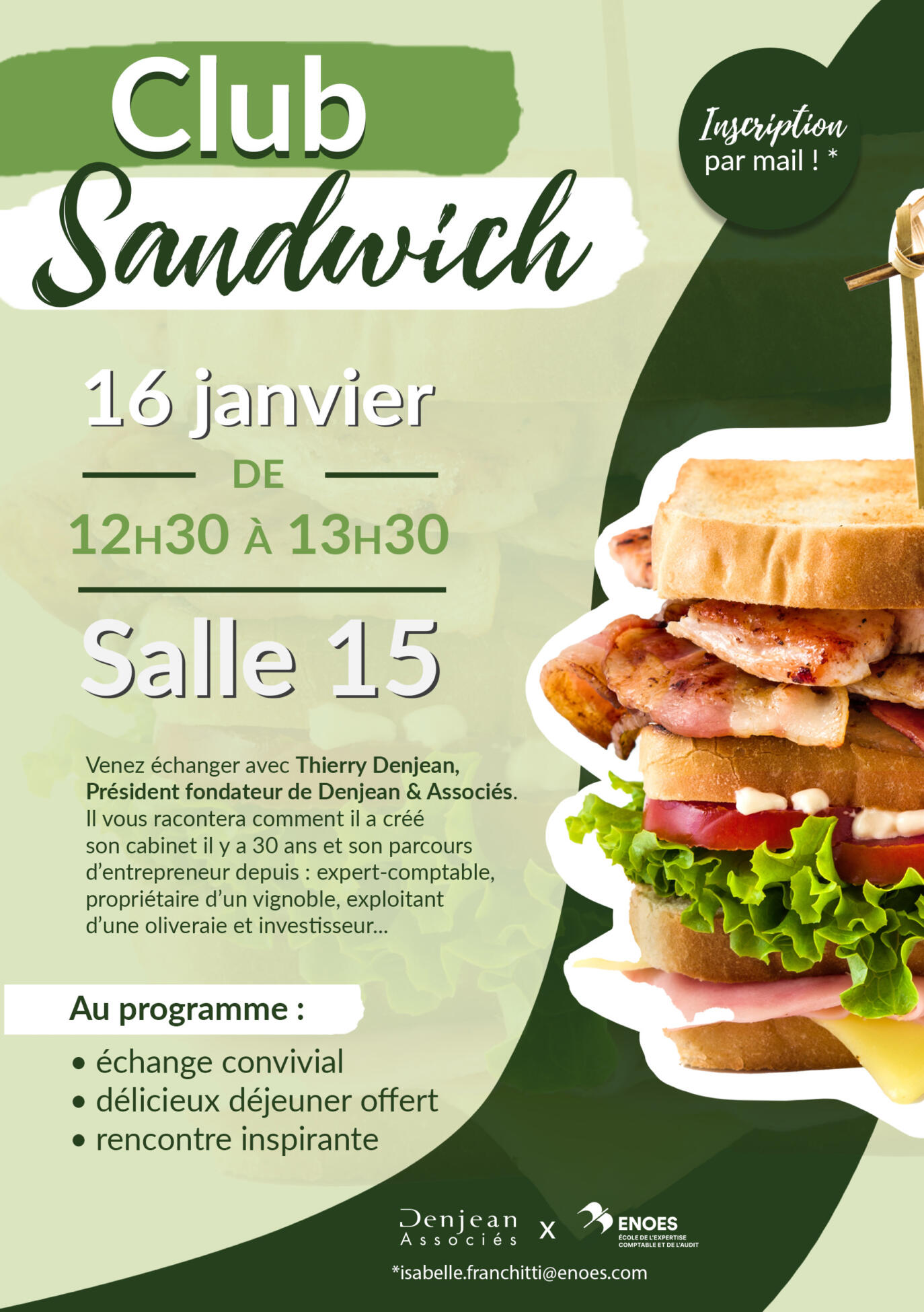 flyer club sandwich