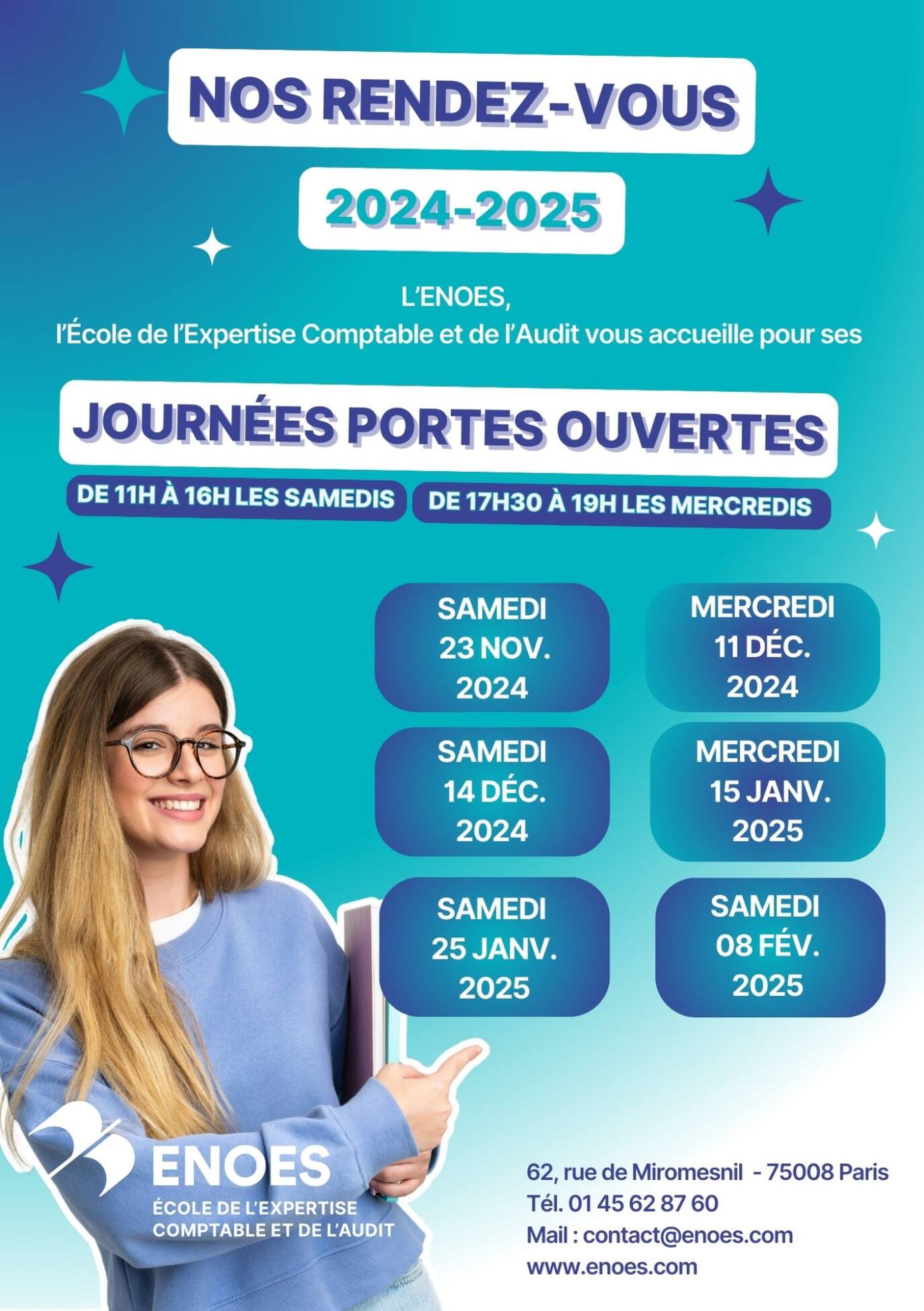 JPO et salons 2024-2025